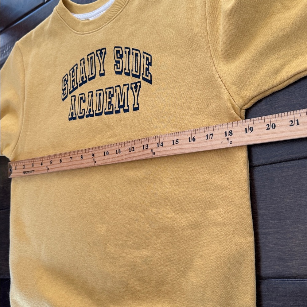 ❤️3/$30 Shady Side Academy Honey Colored Boys Sweatshirt - Picture 7 of 8